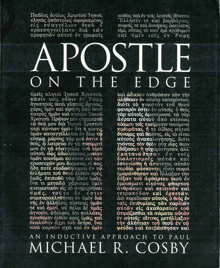 Book cover: Apostle on the Edge.