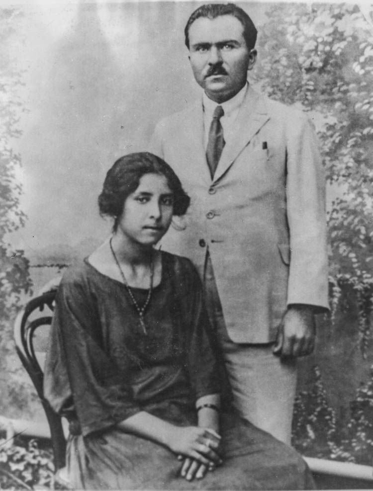 Fig. 6. Maria and Solomon Panagides.