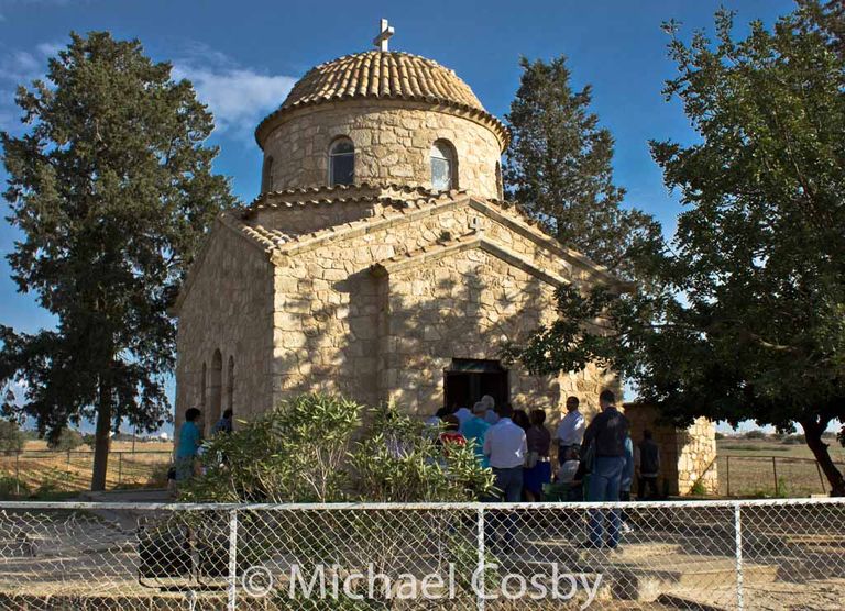 Fig 33. Chapel of the traditional burial site of Barnabas.